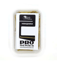 Невидимки Tico Professional 60мм золотистые ровные 200г