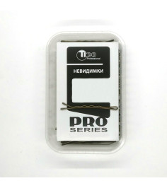 Невидимки Tico Professional 70мм коричневые волнистые 200г