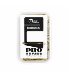 Невидимки Tico Professional 70мм золотистые волнистые 200г